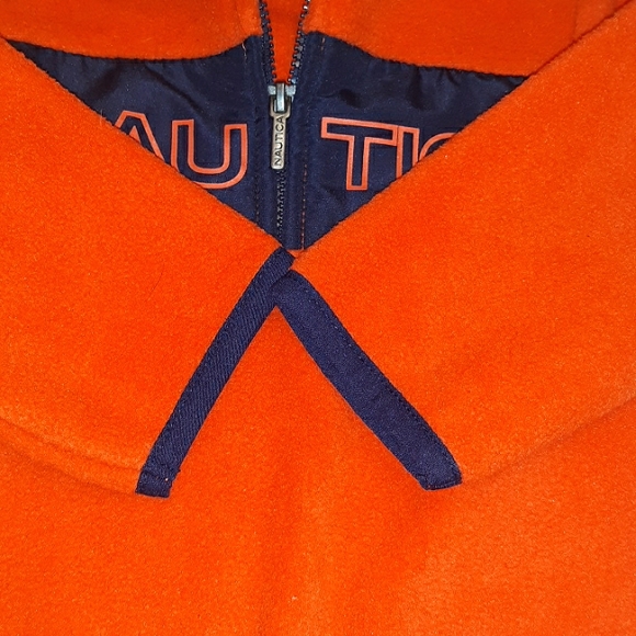 Like New☆NAUTICA☆Infant 6-9mo. Fleece Pullover Hoodie☆ - Picture 4 of 15